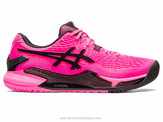 Gel-Resolution 9 Hot Pink/Black Asics XXPD45