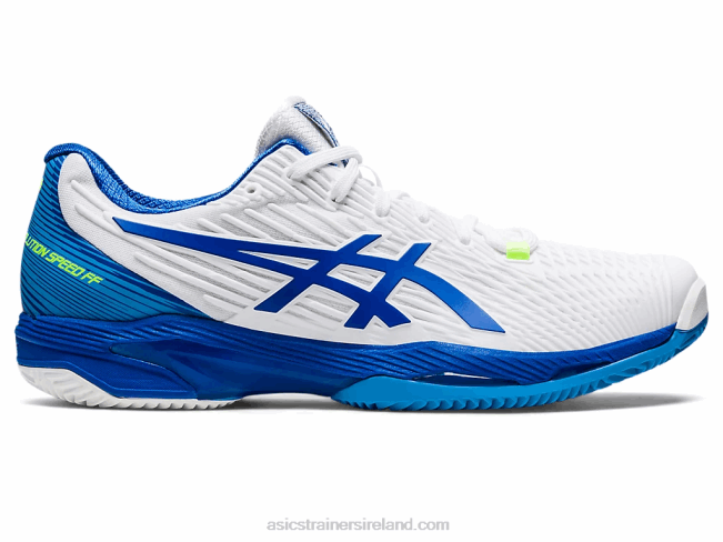 Solution Speed FF 2 Clay White/Tuna Blue Asics XXPD923