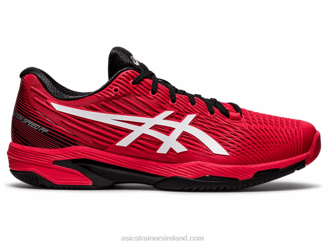 Solution Speed FF 2 Electric Red/White Asics XXPD1660