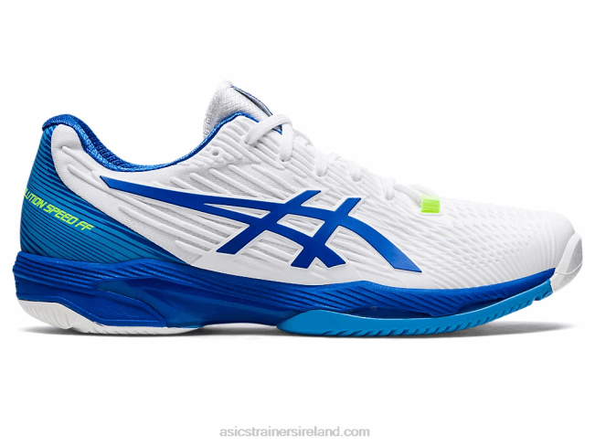 Solution Speed FF 2 White/Tuna Blue Asics XXPD1002