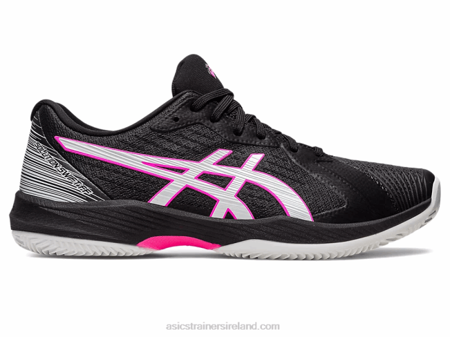 Solution Swift FF Clay Black/Hot Pink Asics XXPD537