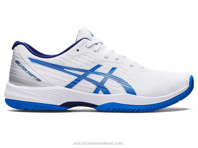 Solution Swift FF White/Electric Blue Asics XXPD1130