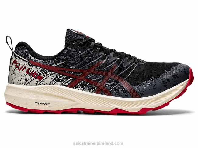 Fuji Lite 2 Black/Electric Red Asics XXPD1661