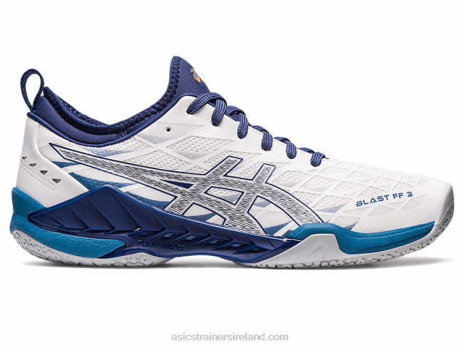 Blast FF 3 White/Deep Ocean Asics XXPD1134