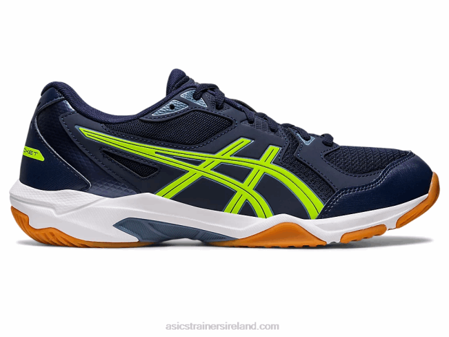 Gel-Rocket 10 Wide Midnight/Hazard Green Asics XXPD442