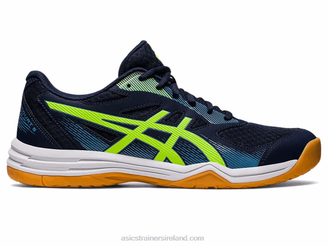 Upcourt 5 Midnight/Hazard Green Asics XXPD466