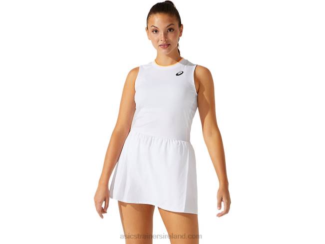 Women's Match Dress Brilliant White/Brilliant White Asics XXPD4067