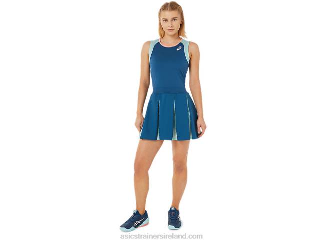 Women's Match Dress Light Indigo Asics XXPD3502