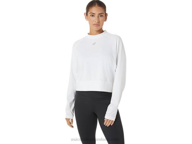 Women's The New Strong Repurposed Pullover White Asics XXPD2690