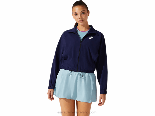 Women's Match Woven Jacket Peacoat Asics XXPD4051