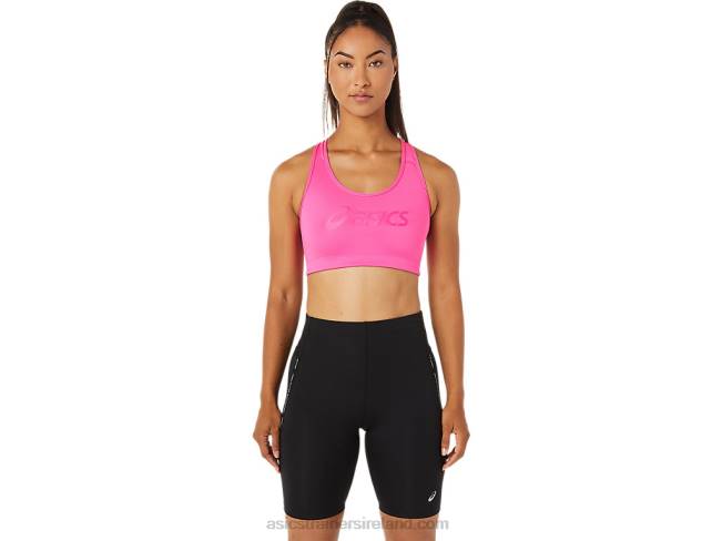 Women's Spiral Bra Pink Glo Asics XXPD3582