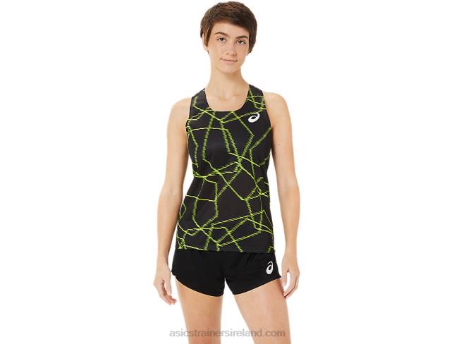 Women's Light Mesh Singlet Performance Black Asics XXPD3405