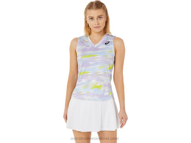 Women's Match Graphic Tank Murasaki Asics XXPD3494