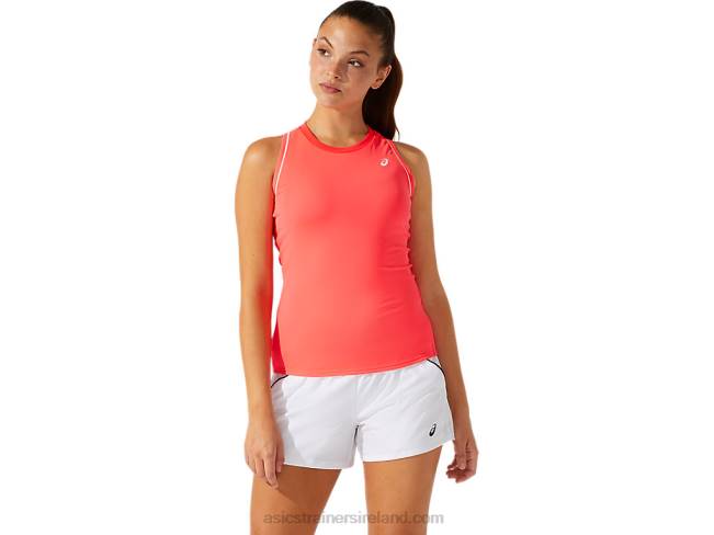 Women's Piping Tank Diva Pink Asics XXPD3796