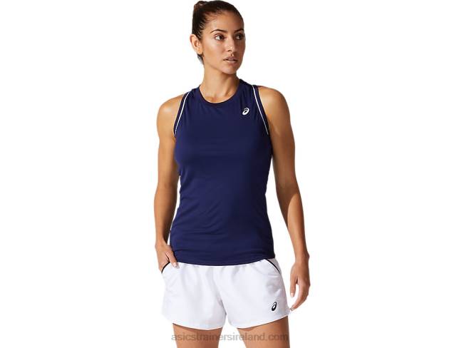 Women's Piping Tank Peacoat Asics XXPD3881