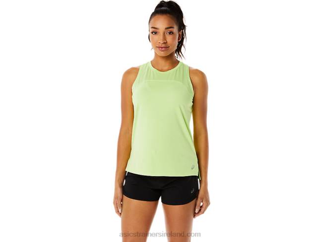 Women's Pr Lyte Run Tank Lime Green Asics XXPD3500