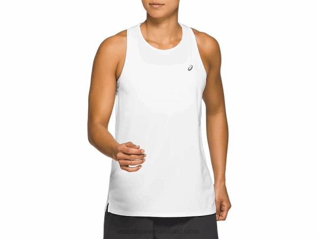 Women's Race Sleeveless Brilliant White Asics XXPD2830