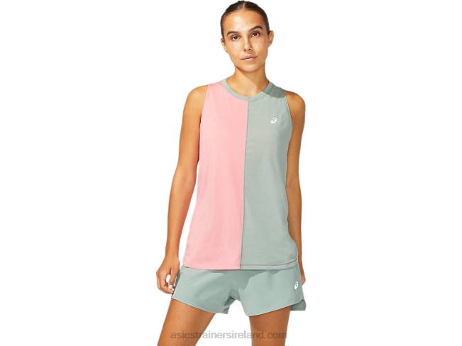 Women's Tokyo Tank Slate Grey/Peach Petal Asics XXPD3961