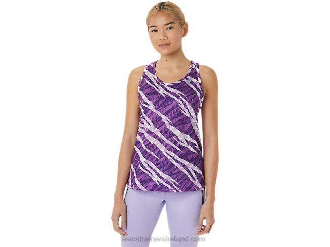 Women's Wild Camo Tank Orchid/Lavender Glow Asics XXPD3068