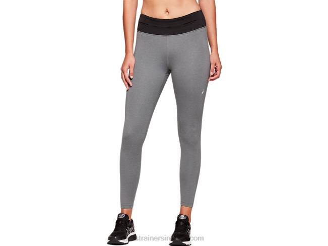 Women's Fietro Tight Dark Grey Heather/Black Asics XXPD4139