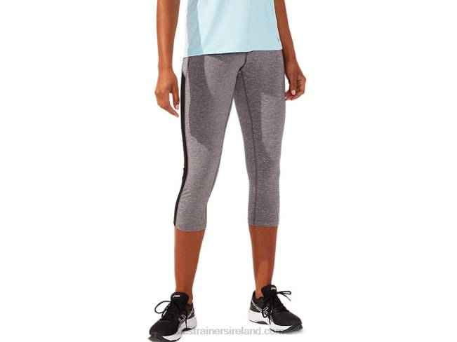 Women's Kate Mesh Capri Dark Grey Heather Asics XXPD4166