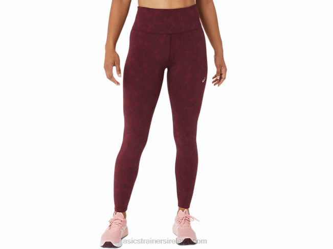 Women's Runkoyo Jacquard Tight Deep Mars Asics XXPD2741