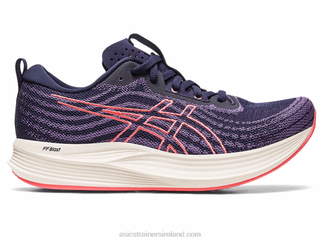 Evoride Speed Midnight/Papaya Asics XXPD2545