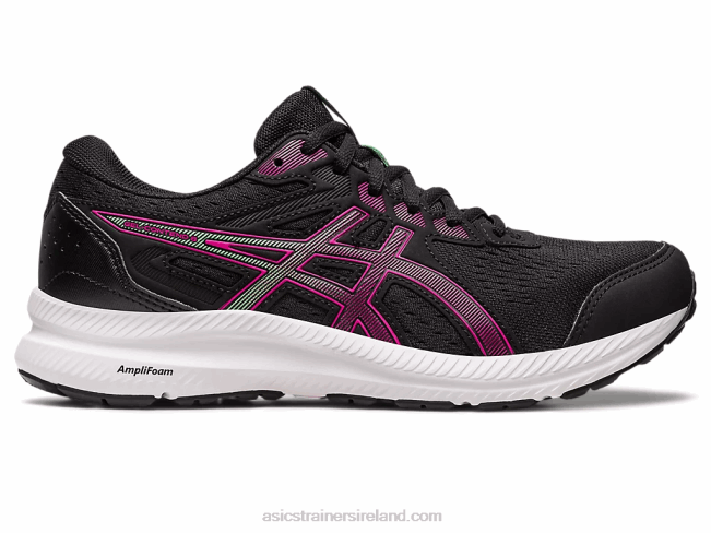 Gel-Contend 8 Black/Pink Rave Asics XXPD2437