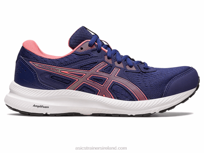 Gel-Contend 8 Indigo Blue/Papaya Asics XXPD2443