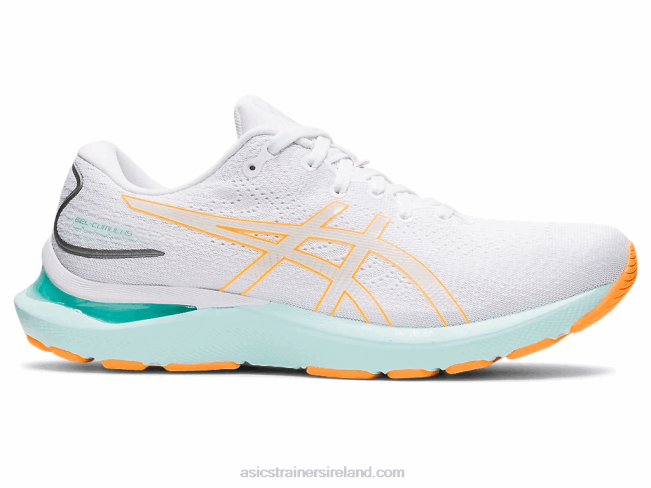 Gel-Cumulus 24 White/Orange Pop Asics XXPD3232