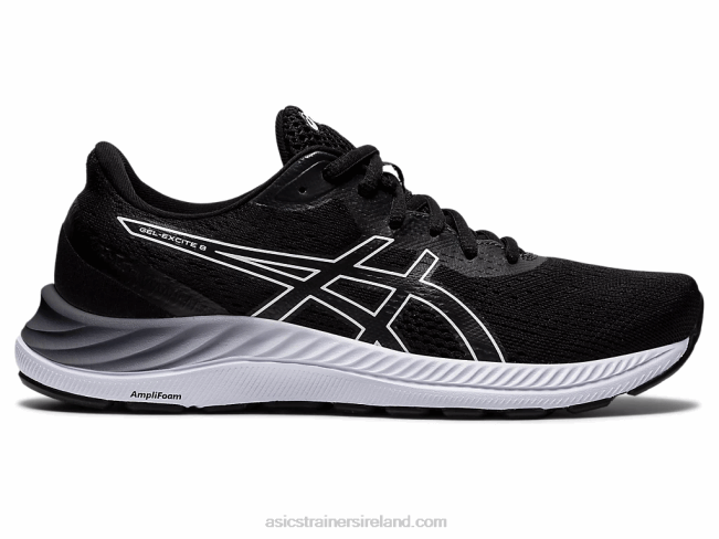 Gel-Excite 8 Black/White Asics XXPD3437