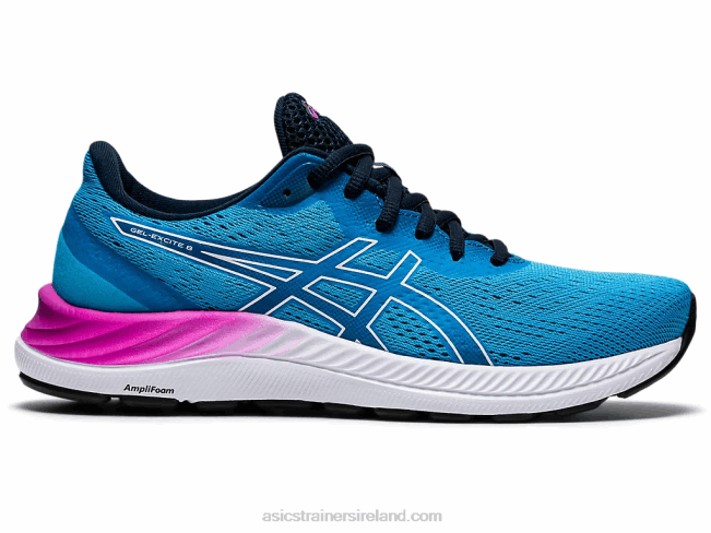 Gel-Excite 8 Digital Aqua/White Asics XXPD3715