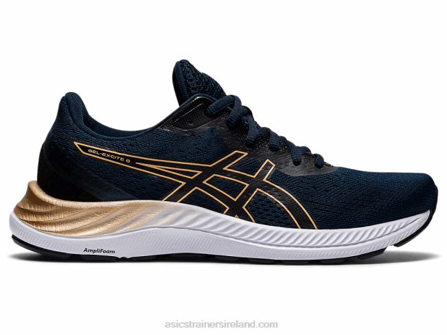 Gel-Excite 8 Wide French Blue/Champagne Asics XXPD3535