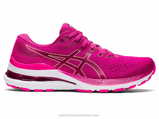 Gel-Kayano 28 Fuchsia Red/Pink Glo Asics XXPD3356