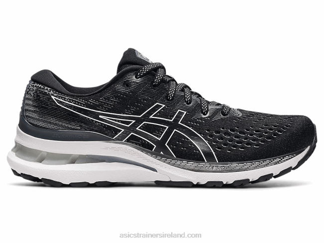 Gel-Kayano 28 Narrow Black/White Asics XXPD3866