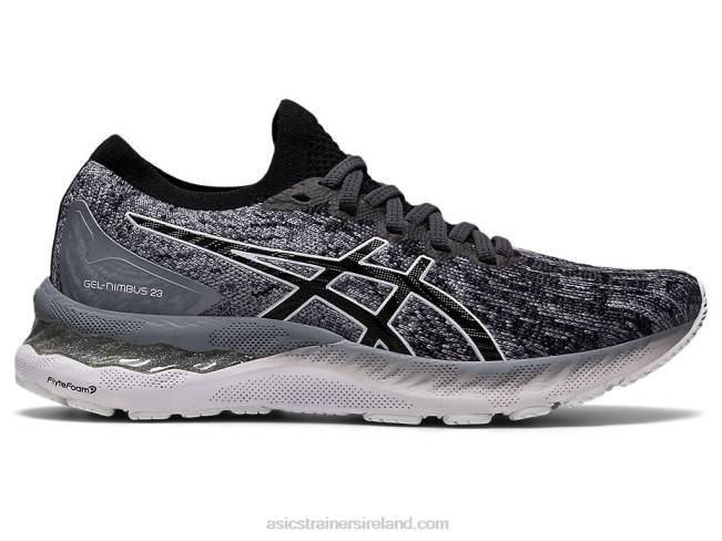 Gel-Nimbus 23 Knit Sheet Rock/Black Asics XXPD3920