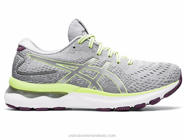 Gel-Nimbus 24 Piedmont Grey/Lime Green Asics XXPD3549