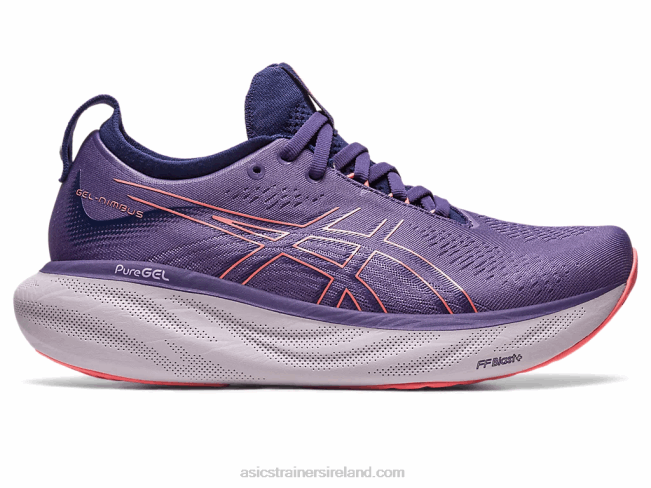 Gel-Nimbus 25 Dusty Purple/Papaya Asics XXPD2372