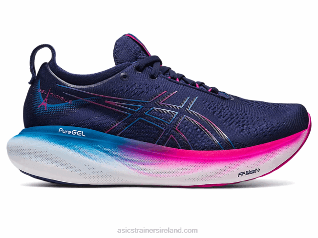 Gel-Nimbus 25 Indigo Blue/Pink Rave Asics XXPD2138