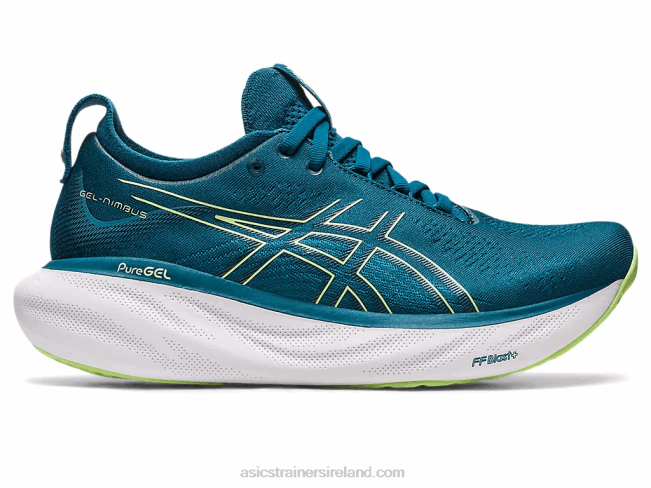 Gel-Nimbus 25 Ink Teal/Lime Green Asics XXPD2259