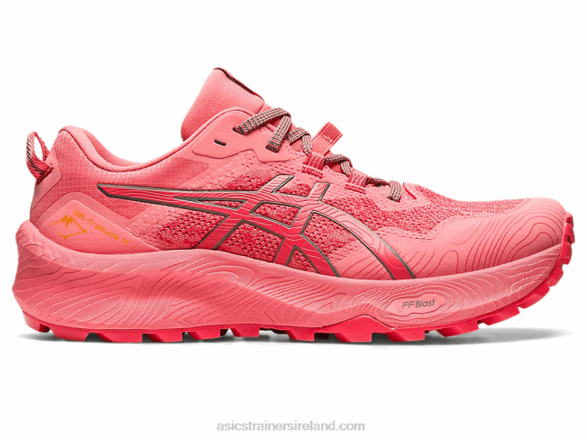 Gel-Trabuco 11 Pink Grapefruit/Ivy Asics XXPD2306