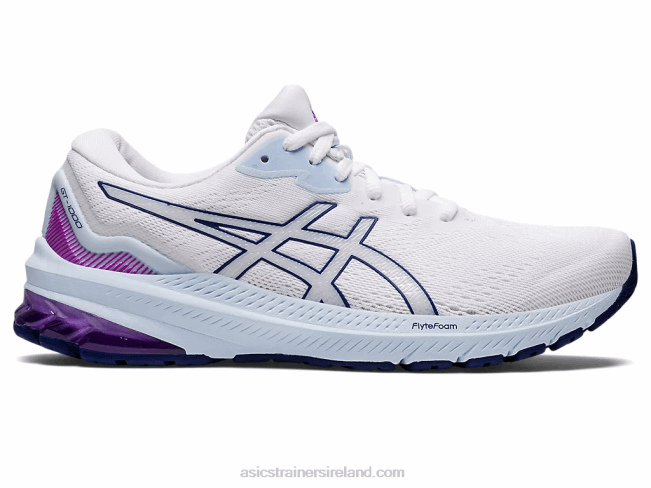 Gt-1000 11 White/Dive Blue Asics XXPD2973