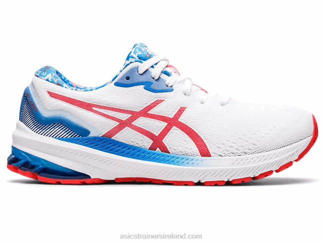 Gt-1000 11 White/Electric Red Asics XXPD3210