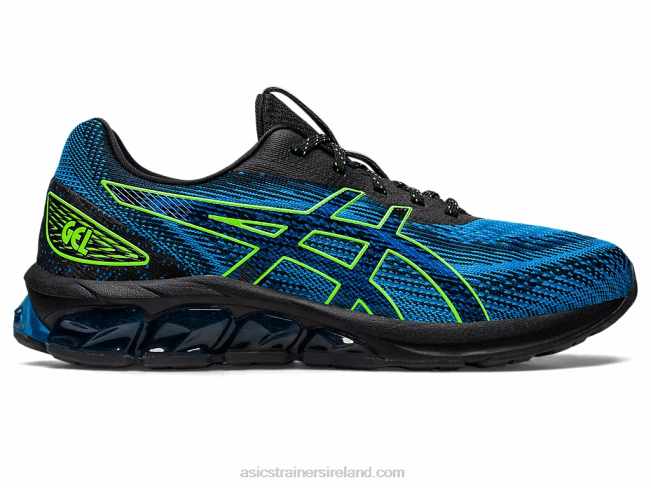 Gel-Quantum 180 VII Black/Directoire Blue Asics XXPD815