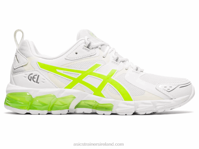 Gel-Quantum 180 White/Hazard Green Asics XXPD4036