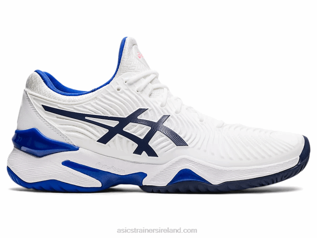 Court FF 2 White/Lapis Lazuli Blue Asics XXPD3902