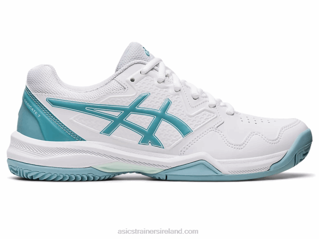 Gel-Dedicate 7 Clay White/Smoke Blue Asics XXPD3184