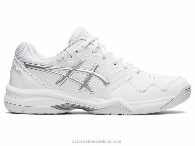 Gel-Dedicate 7 White/Pure Silver Asics XXPD3768