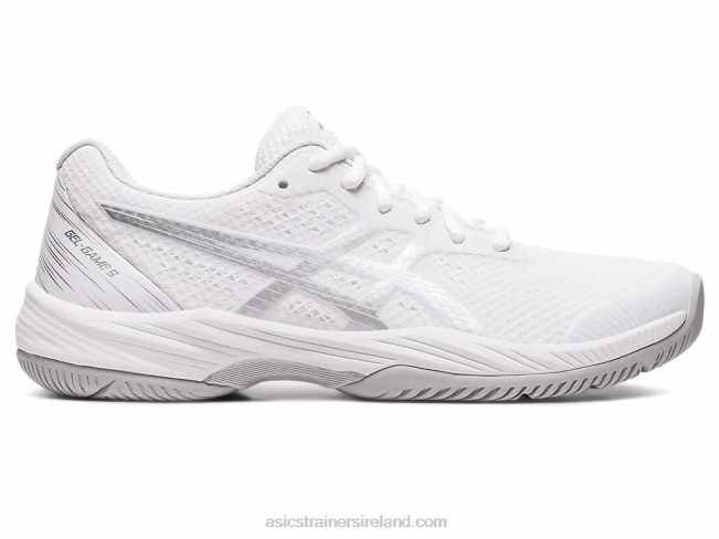 Gel-Game 9 White/Pure Silver Asics XXPD2417