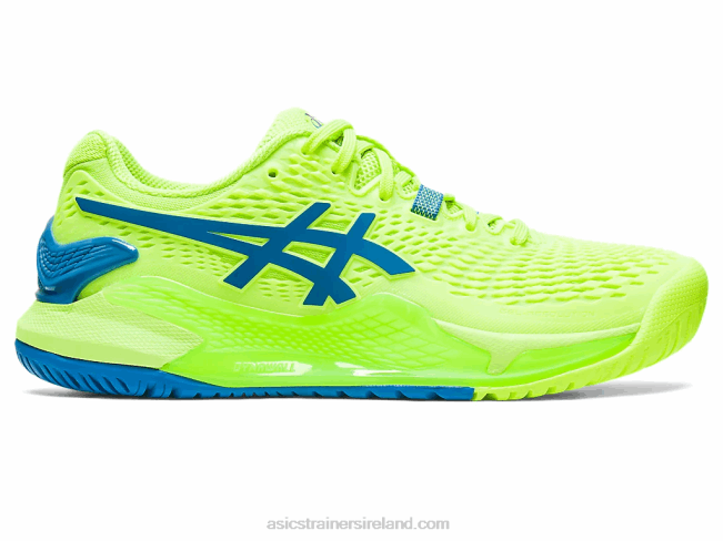 Gel-Resolution 9 Hazard Green/Reborn Blue Asics XXPD2170